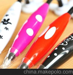 创意手掌造型圆珠笔 韩国文具 可爱迪士尼米老鼠手掌笔